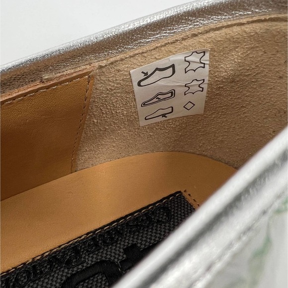 CESARE PACIOTTI 4US Shoes Women 36 White Green Butterfly Printed Slip On Sneaker - Picture 9 of 11